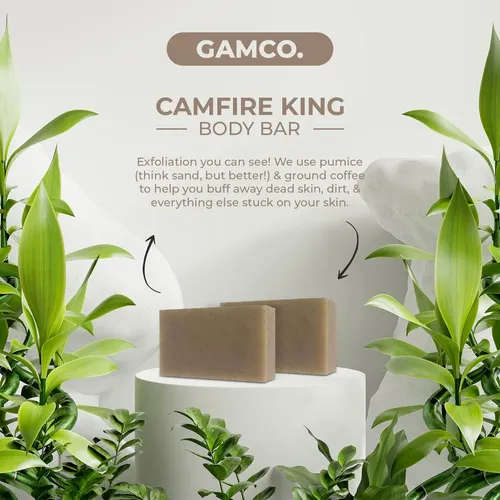 Barra Corporal Grown Ass Man Co. Campfire King (grueso)