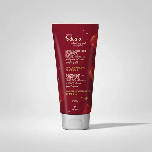 Jabon Liquido En Gel Corporal Natura Tododia Cuerpo 190g