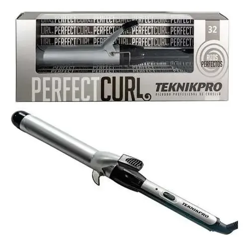 Teknikpro Perfect Curl Buclera Profesional Pelo Ondas 32mm