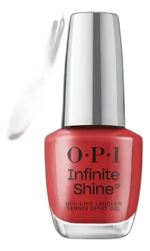 Opi Infinite Shine Big Apple Redtm Tradicional 15ml Color Rojo