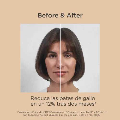 Base maquillaje Isdin Coverage 3 SAND SPF50 30ML