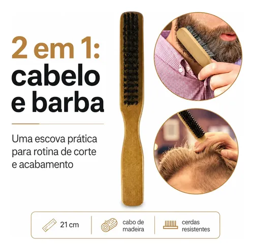 Peine Profesional Para Cabello Y Barba Brown Premium