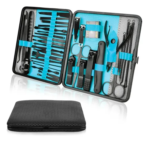 Kit De Manicura Y Pedicura Profesional, Herramientas De