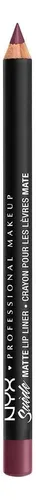 Lápiz Labial Delineador Nyx Suede Matte Smll35 Prune/glitz
