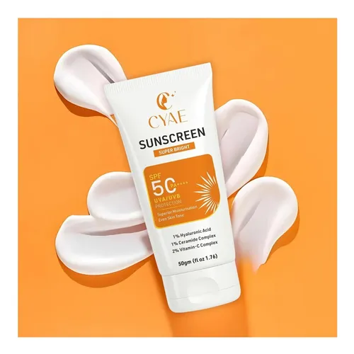 Protección Solar Spf50 De Cyae 50 G Con Ácido