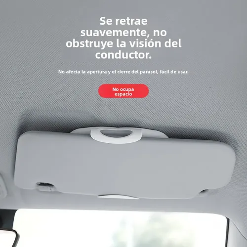 Espejo De Maquillaje Para El Auto Con Luz Para Retocarse Ba