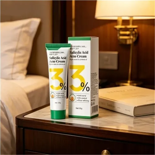 Crema Antiacné Con Ácido Salicílico 3% Hunmui 30g | Control