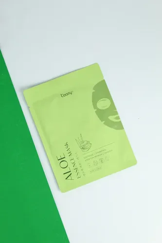 Mascarilla Facial Hidratante Coony Aloe Vera Calmante
