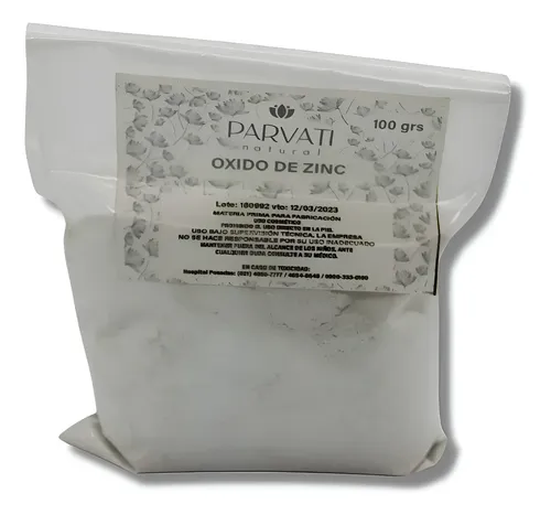 Oxido De Zinc 100 Grs