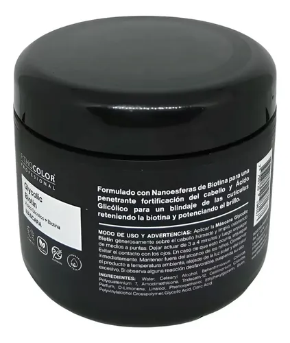 Máscara Capilar Glycolic Biotin X300ml Fithocolor