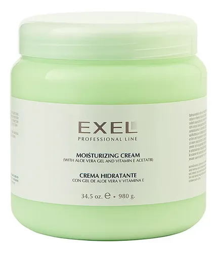 Crema Hidratante Exel con Aloe Vera y Vitamina E para Piel Seca