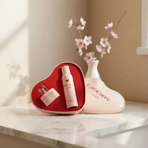 Caro Cuore Amore Perfume Edt X60ml + Deo