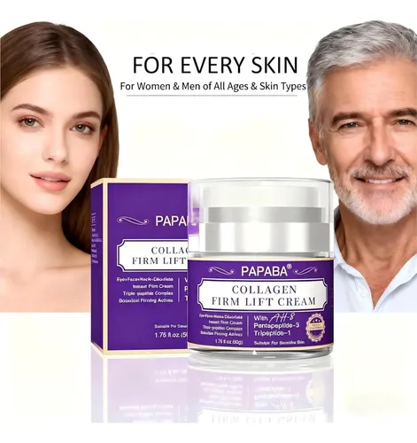 Crema Facial Firmeza Cuello Y Ojos Papaba Ah-8