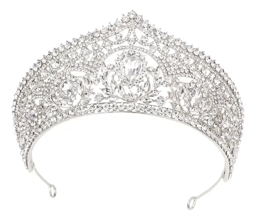 Accesorio De Pelo Para Niñas Y Mujeres Con Corona De Reina P