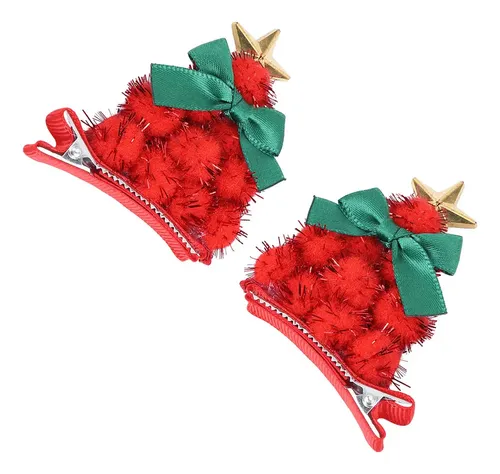 ~ Accesorios Navideños Para El Cabello Christmas Tree