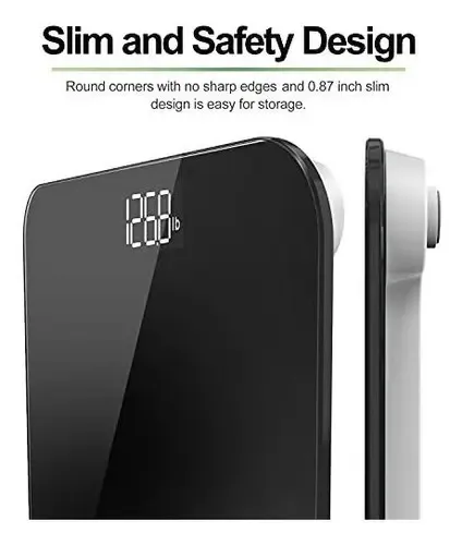Báscula Digital Renpho Negra Con Bluetooth 180kg Pantalla App BG260R