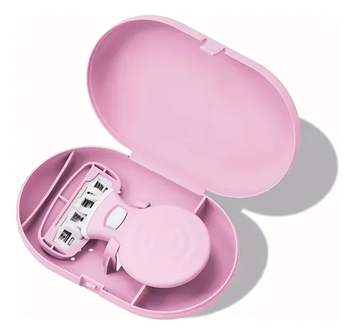 Afeitadora Depiladora Mujer Piernas Axilas Three-piece Set Pink