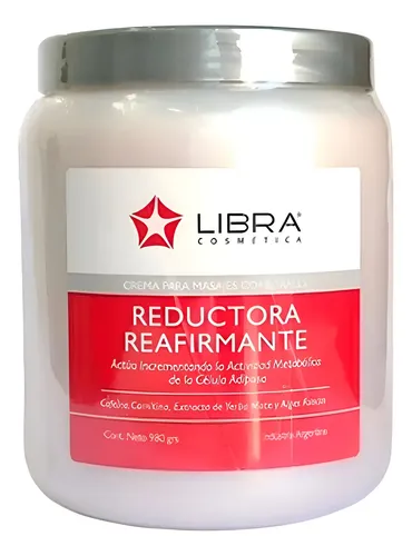 Crema Para Masajes Reductora Reafirmante Libra 980 Gr Local
