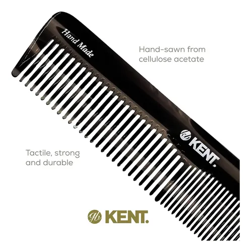 Dientes Finos Y Anchos De Grafito Negro Comb Kent 16t
