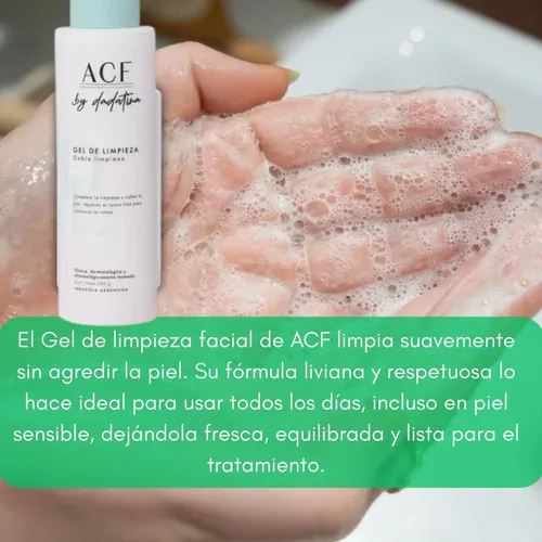 Dadatina Gel Limpieza Facial Acf Piel Sensible Calmante 200