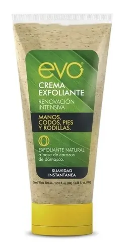 Evo Crema Exfoliante Manos Codos Pies Rodillas X100ml