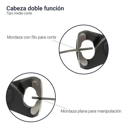 Tenaza Armador Medio Corte 304 mm Bremen