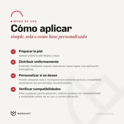 Crema Base Neutra Clásica 10 Kg – Rosaint Profesional