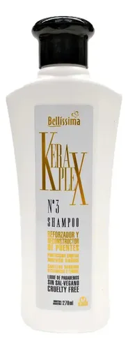 Bellissima Keraplex Shampoo Reforzador Repara No 3 X 270ml