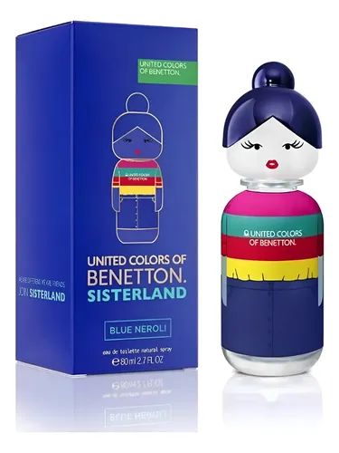 Perfume Mujer Benetton Sisterland Blue Neroli Edt 80ml