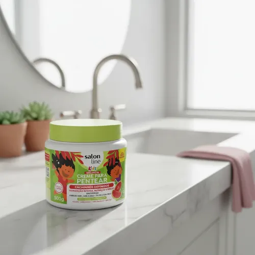 Salon Line Crema De Peinar Kids Sandia 500gr Rulos