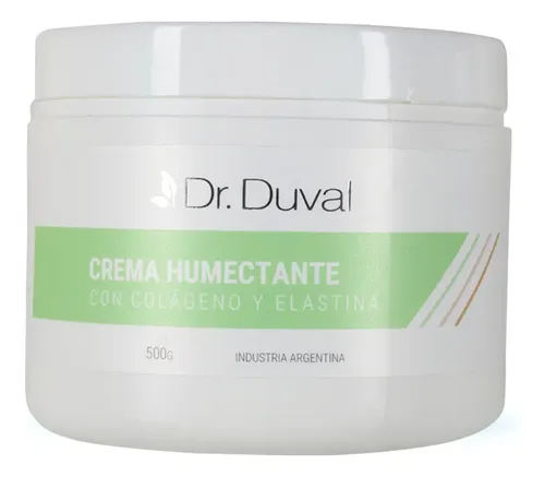 Crema Humectante Con Elastina Y Colágeno X500g Duval