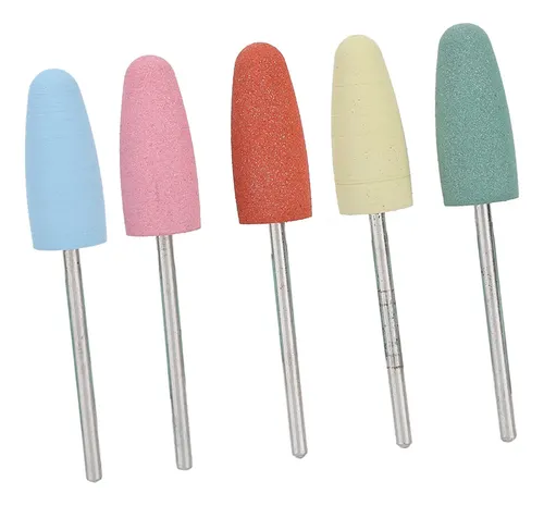 Juego De Brocas De Goma For Uñas, 5 Unidades .