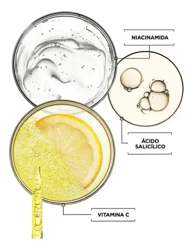 Garnier Skin Active Serum Iluminador Con Vitamina C, Niacina Todo Tipo De Piel Día/noche