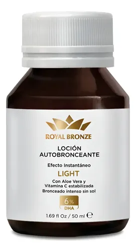 Royal Bronze Loción Autobronceante Dha 6% Efecto Instantáneo