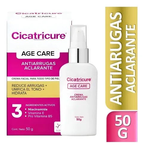 Cicatricure Age Care Antiarrugas Aclarante Facial 50g