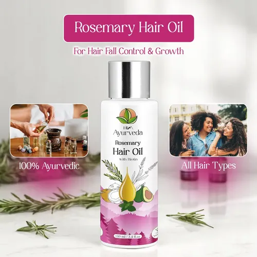 Aceite Capilar Him Ayurveda Rosemary Biotina 100ml
