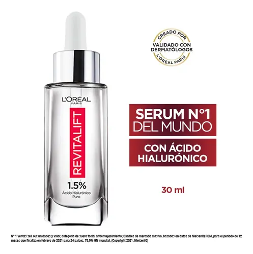 Serum Acido Hialuronico L’Oreal Paris Revitalift 30ml