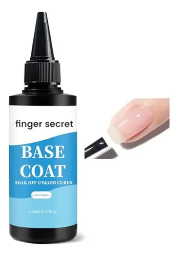 Esmalte Base, 240 Ml, Esmalte De Uñas En Gel Para Nail Art M