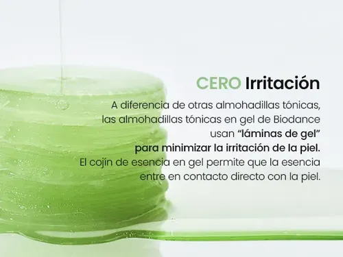 Pads De Tónico En Gel Facial Biodance Original X60unidad