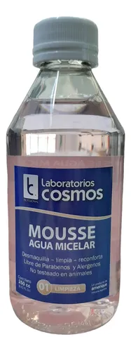 Repuesto Mousse Agua Micelar Lab. Cosmos X 250cc