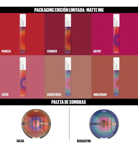 Maybelline Paleta De Sombras De Ojos Music Collection