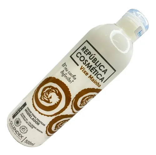 Crema De Peinar Modeladora Rulos Curly Girl Vegano Gllendex