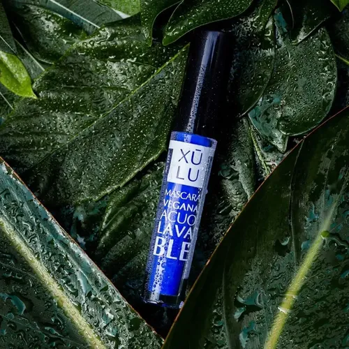 Máscara Pestañas Vegana Acuolavable Azul Xúlu Cosméticos