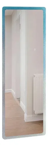 Espejo Led vertical 140×50 Botón Frontal Cálida/fría grande Colgar