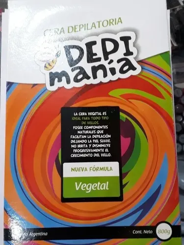 Cera Depimania Vegetal X800g