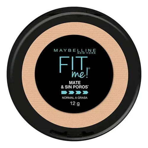 Maybelline Polvo Compacto Fit Me Matte & Sin Poros Tono 220 Natural beige