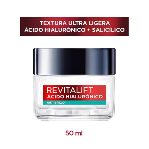 Gel Crema L´oréal Paris Revitalift Ácido Hialurónico X 50 Ml