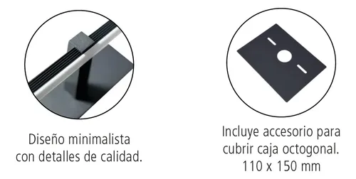 Luminaria Led Aplique Para Baño Espejo 12w Luz Natural Tbcin