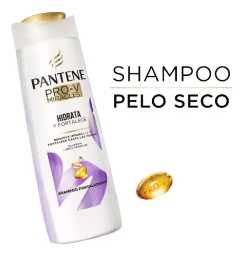 Shampoo Pantene Hidrata Y Fortalece 200ml Botella