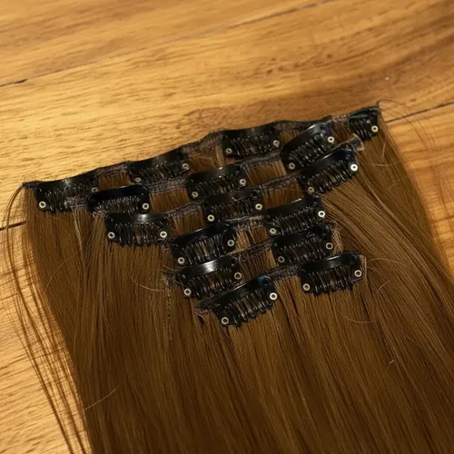 Cortinas Cabello Organico Set De 6 Piezas